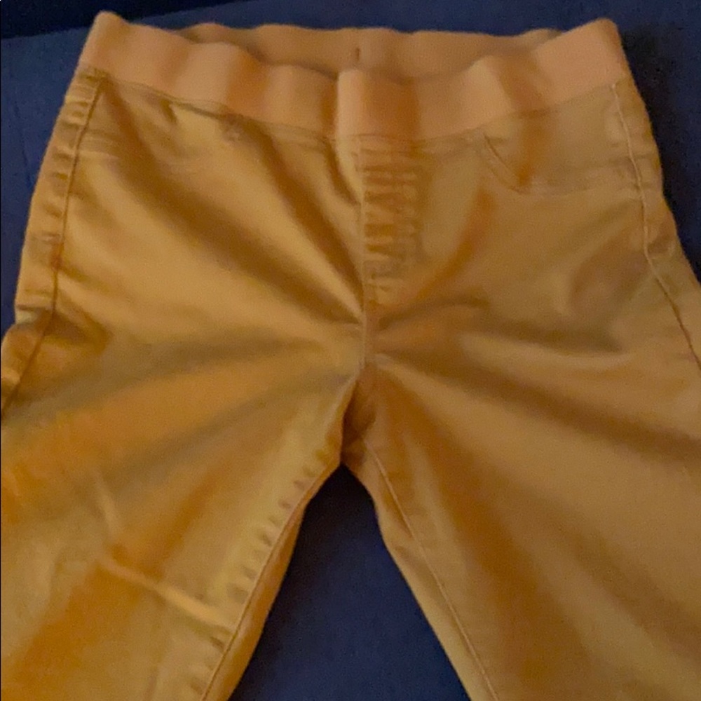 No Boundaries Mustard Leggings L - Picture 2 of 9